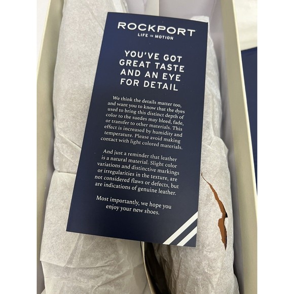 Rockport Bayview Faux Fur Lined Moc Women's Tan Loafers 5 M - Picture 8 of 9